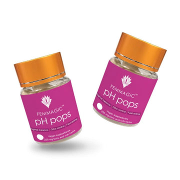 Femmagic - PH Pops (Boric Acid Suppositories), Vaginal Health Support, pH Balance, 100% Pure Boric Acid 600mg, Yeast Infection, BV Treatment, 14 Count FEMMAGICUS supplements