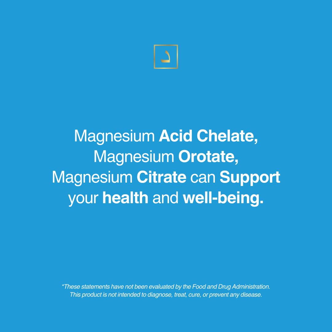Active Mg Magnesium Supplement – 300mg Elemental Magnesium + Zinc & B Vitamins – Muscle & Nerve Support – 90 Vegan Capsules Migraine StopAu supplements