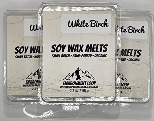 Environment Loop Wax Melt Cubes, 3 Pack of 2.3 OZ Soy Wax Melts for Warmers, Maximum Scent Environment LoopAu supplements