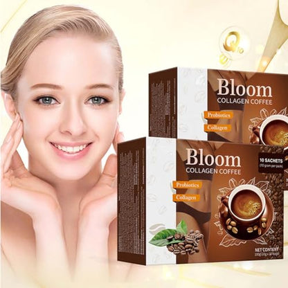 Bloom Collagen Coffee, Collagen Coffee from Japan, Bloom Coffee Collagen HOPASRISEEUS supplements