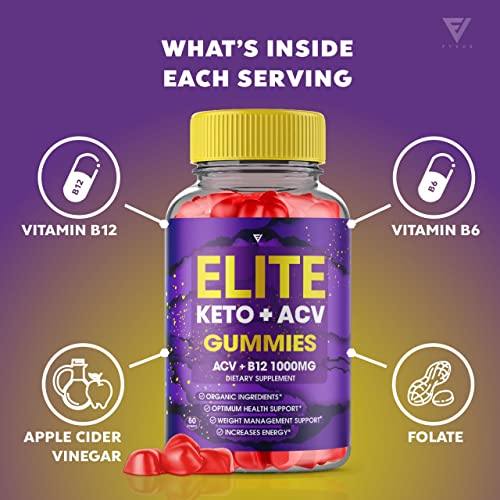 (3 Pack) Elite Keto ACV Gummies AVC, Elite Keto Plus ACV Advanced Weight Loss Gummies FyvusAu supplements