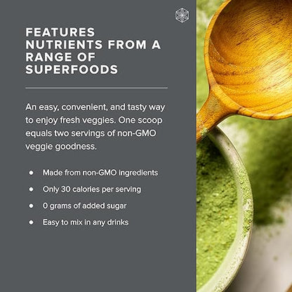 Isagenix Greens - 2 Servings of Vegetables Per Scoop - A Superfood Experience IsagenixUS supplements