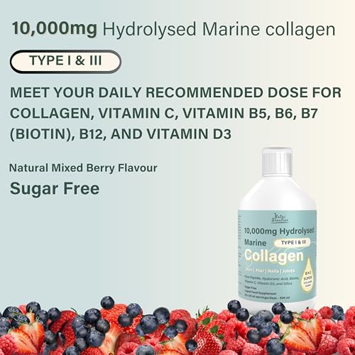 NUTRI Beauties Hydrolysed Marine Collagen Liquid Drink Supplement 10,000Mg NUTRI BEAUTIESAu supplements