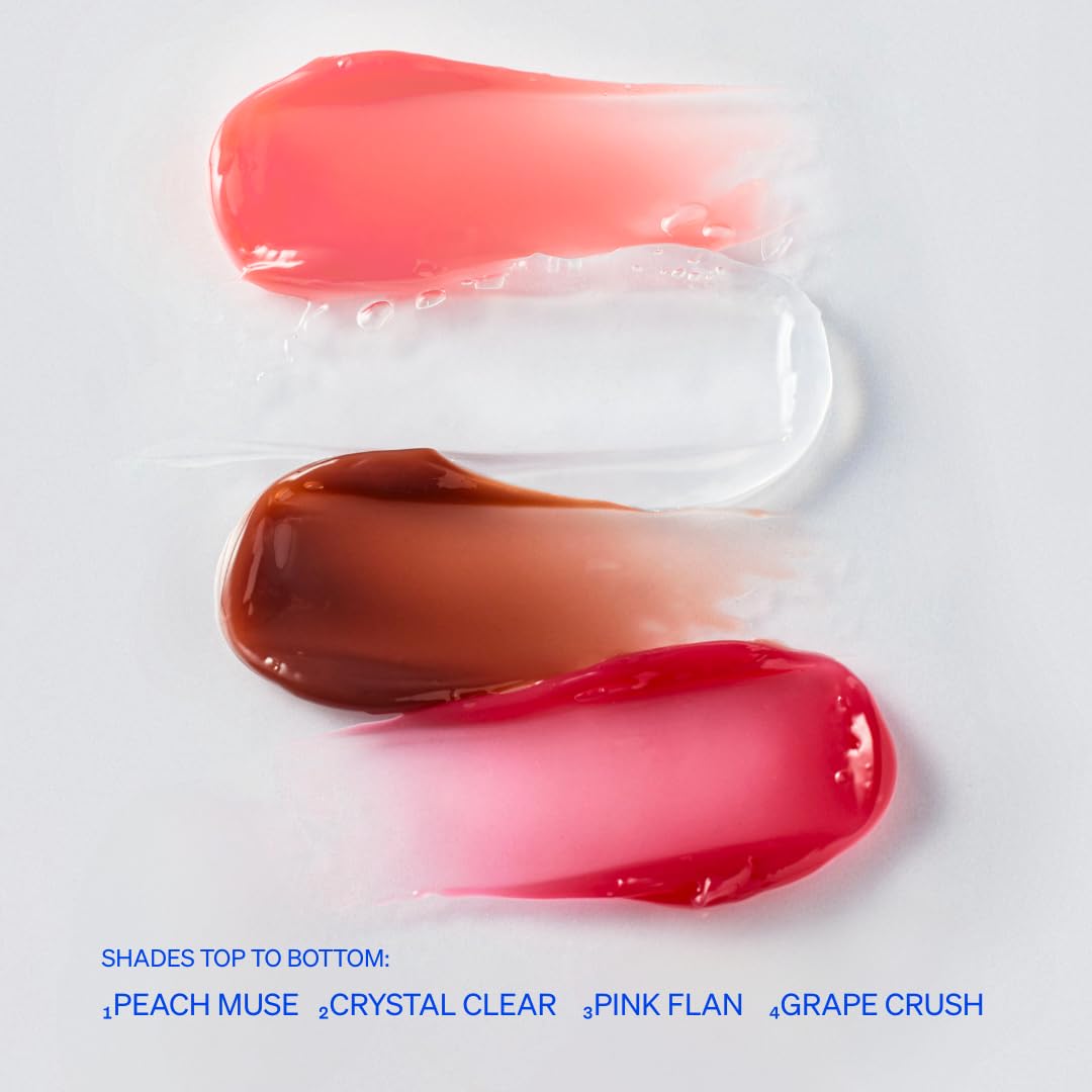 KNEMO LipLock Jelly Serum for Dry Lips, Long-Lasting, Hydrating, Plumping, Glossy Mask with Rose PDRN, Carrot Collagen, Pillow Peptide, Moisturizing Tinted Lip Balm. (Crystal Clear) KNEMOAu supplements