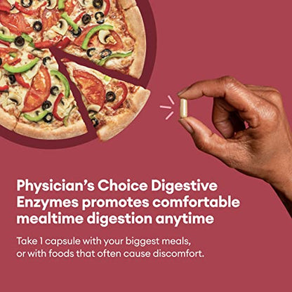 Physician's CHOICE Digestive Enzymes - Multi Enzymes, Organic Prebiotics & Probiotics Physician's CHOICEUS supplements