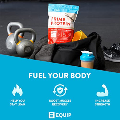 Equip Foods Prime Protein - Grass Fed Beef Protein Powder Isolate - Gluten Free Carnivore EquipUS supplements