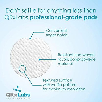 QRxLabs Glycolic Acid 20% Resurfacing Pads for Face & Body with Vitamins B5 QRxLabsUS supplements