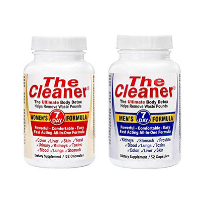 Century Systems The Cleaner 2 Pack Bundle 7 Day Women's and 7 Day Men's Ultimate Body Century SystemsUS supplements