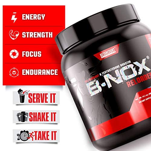 Betancourt Nutrition B-Nox Reloaded Pre Workout | Energy + Focus | Beta Alanine Betancourt NutritionAu supplements