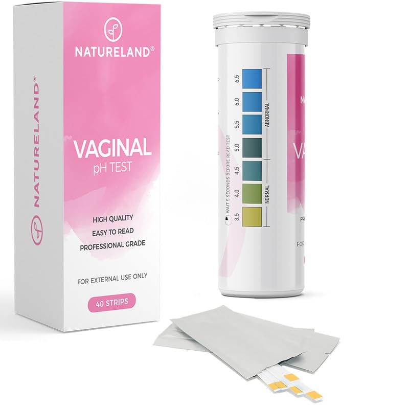 Natureland Vaginal Health pH Test Strips, Feminine pH Test, Value Pack NaturelandAu supplements