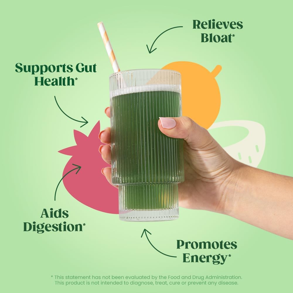 Bloom Nutrition Super Greens Powder Stocking Stuffer Smoothie Mix Bloom NutritionUS supplements