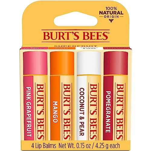 Burt's Bees 100% Natural Moisturizing Lip Balm (Superfruit) Burt's BeesAu supplements