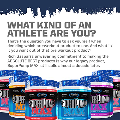 Gaspari Nutrition SuperPump MAX, The Ultimate Pre Workout Powder, Sustained Energy Gaspari NutritionAu supplements