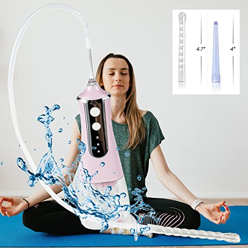 JZCXword Automatic Electric Enema Bulb with 3 Enemas Tip & 3 Mode 19.7in Silicone Tubing Anal JZCXwordAu supplements