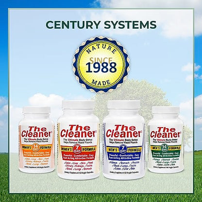 Century Systems The Cleaner Detox, Powerful 14-Day Complete Internal Cleansing Formula Century SystemsUS supplements
