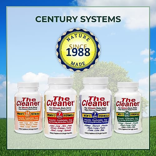 Century Systems The Cleaner Detox, Powerful 14-Day Complete Internal Cleansing Formula Century SystemsAu supplements