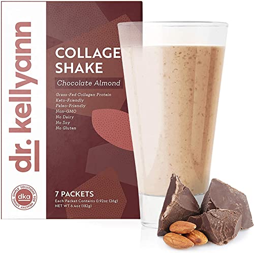 Dr. Kellyann Keto Chocolate Almond Shakes - 100% Grass Fed Collagen Protein by Bone Dr. KellyannAu supplements