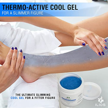 SlimSpa Cyro-Slim Cold Gel With Ilios Wrap - Skin Firming & Tightening Cryo Gel Solution ILIOSUS supplements