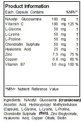 Collagen Formula (Pot of 60 Capsules) MetabolicsAu supplements