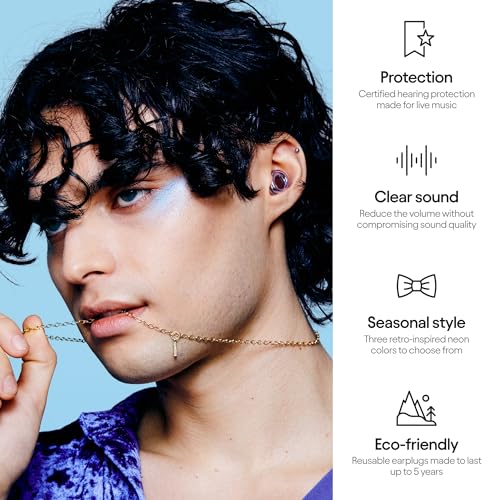 Loop Experience Equinox Earplugs – High-Fidelity Reusable Earplugs LoopAu supplements