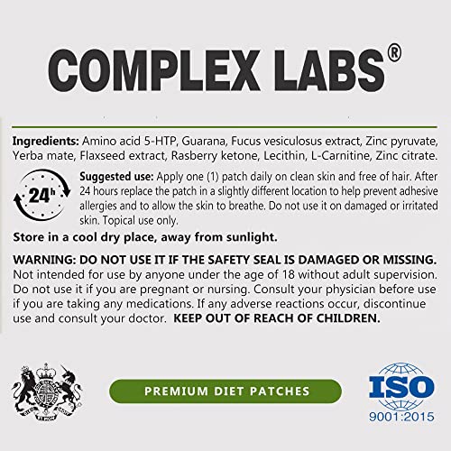 Herbal Patches - 100% Natural - Easy to Use - Wellness - for Men and Women - Super Discreet Complex LabsUS supplements