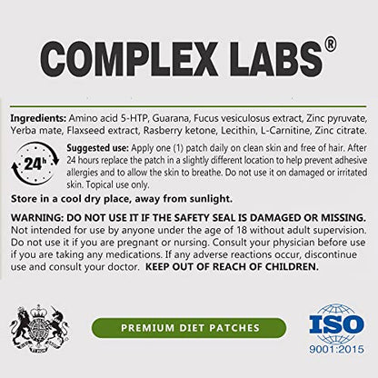 Herbal Patches - 100% Natural - Easy to Use - Wellness - for Men and Women - Super Discreet Complex LabsUS supplements