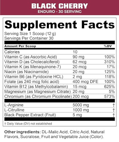 MTN OPS Enduro Trail Packs Nitric Oxide Supplement & Stim-Free Pre Workout - 20 Servings MTN OPSUS supplements
