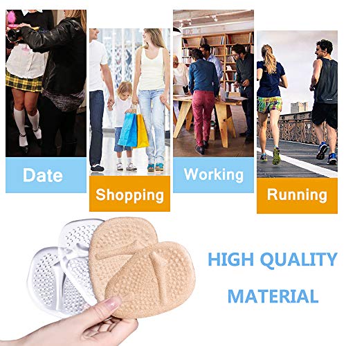 Ball of Foot Cushions, Metatarsal Pads, High Heel Inserts, Forefoot Cushions JUMPOWAu supplements