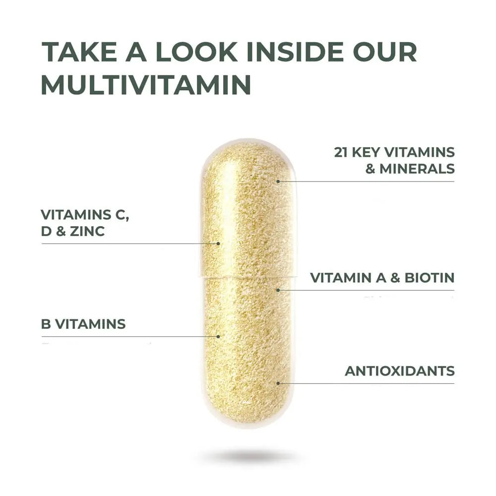 Primal Harvest Primal Multivitamin - Daily Multi-Vitamin Supplement with 21 Essential Vitamins & Minerals for Women & Men (2 Pack (30 Count)) Primal HarvestAu supplements