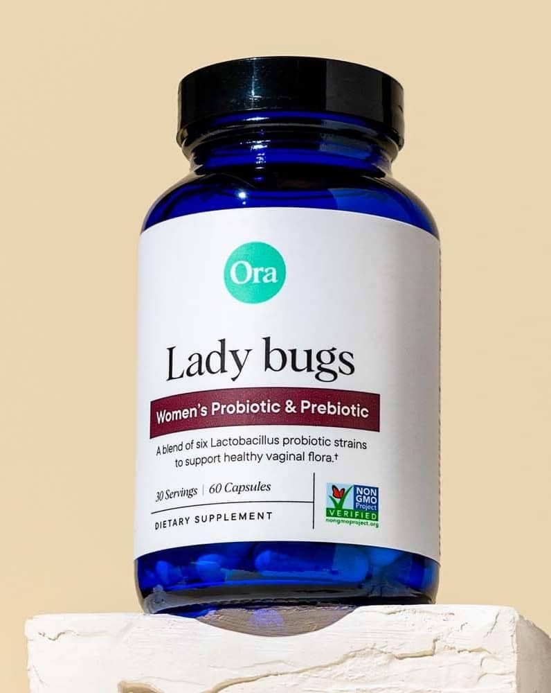 Ora Organic Prebiotics and Probiotics for Women - Lactobacillus for Vaginal and Urinary Tract Health, Contains 16 Billion CFU, 6 Strains - 1 Month Supply, 60 Vegan Probiotic Capsules Ora OrganicUS supplements