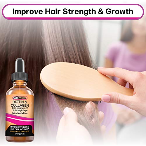 SBR Nutrition Biotin and Collagen Liquid Drops Daily Food Supplement, Vitamins SBR NutritionAu supplements