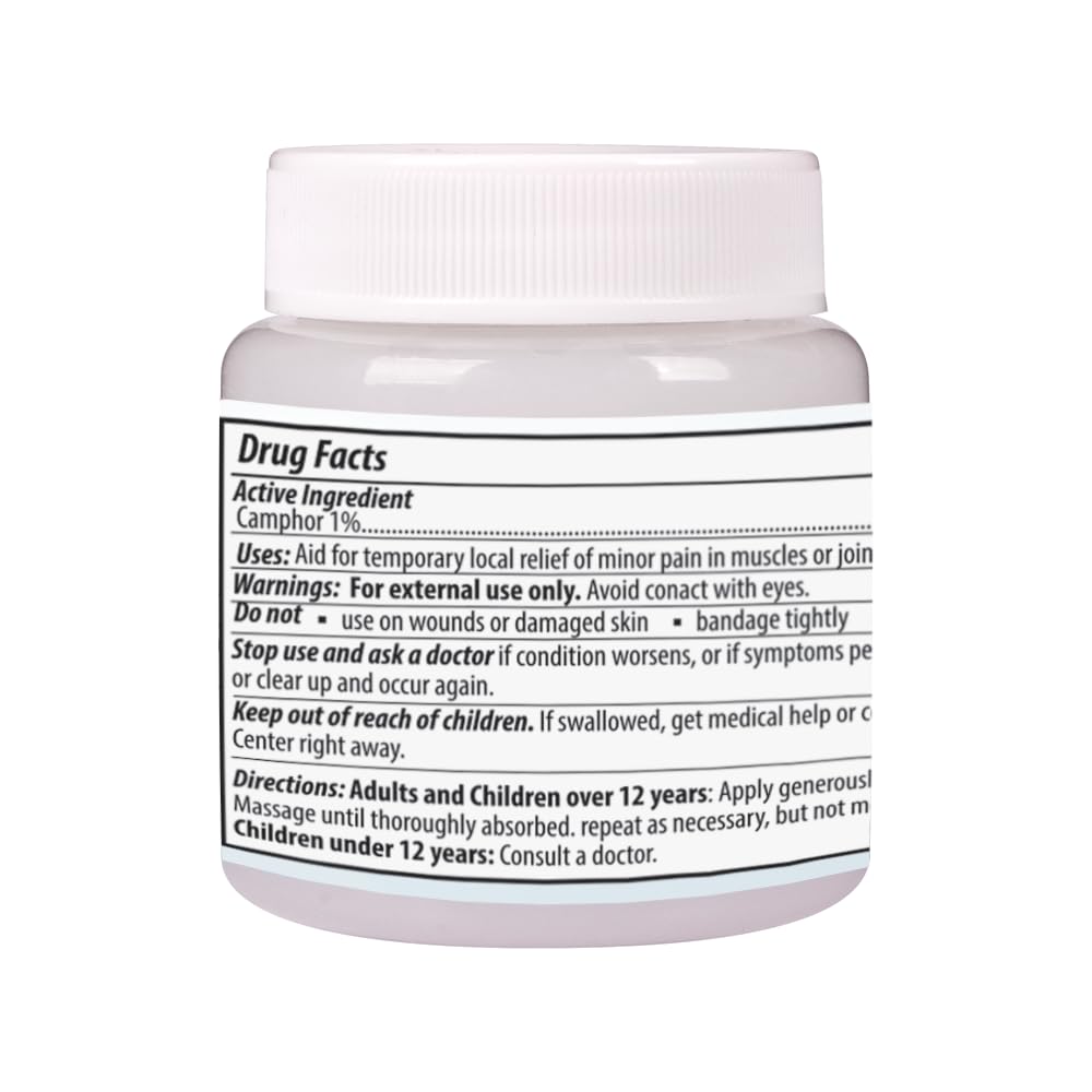 Sanar Naturals Clear Arnica Ointment 2 oz - for Pain Relief and Bruises – Soothing Relief of Muscles Soreness, Joint Pain, Lower Back Pain, and Body - with Menthol and Camphor Sanar NaturalsAu supplements