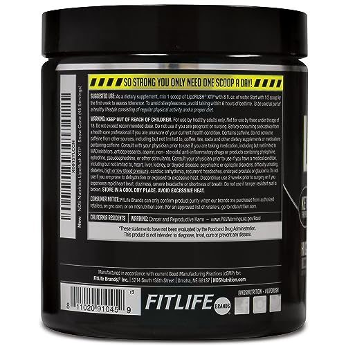 LIPORUSH NDS Nutrition XTP Thermogenic Fat Burner with L-Carnitine - Energy, Focus LIPORUSHUS supplements
