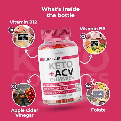 SlimXcel Keto ACV Gummies Weight Loss - 1500mg Once a Day, Strong Time Released Advanced Malibu LabsAu supplements