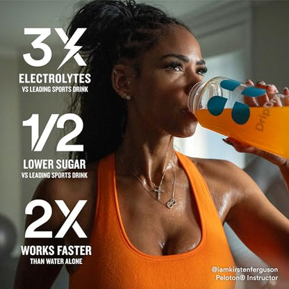DripDrop Hydration - Electrolyte Powder Packets - Watermelon, Berry, Orange, Lemon DripDropUS supplements
