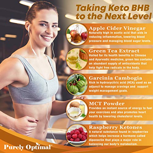 Premium Keto Pills + Apple Cider Vinegar Capsules with Mother - Utilize Fat Purely OptimalAu supplements