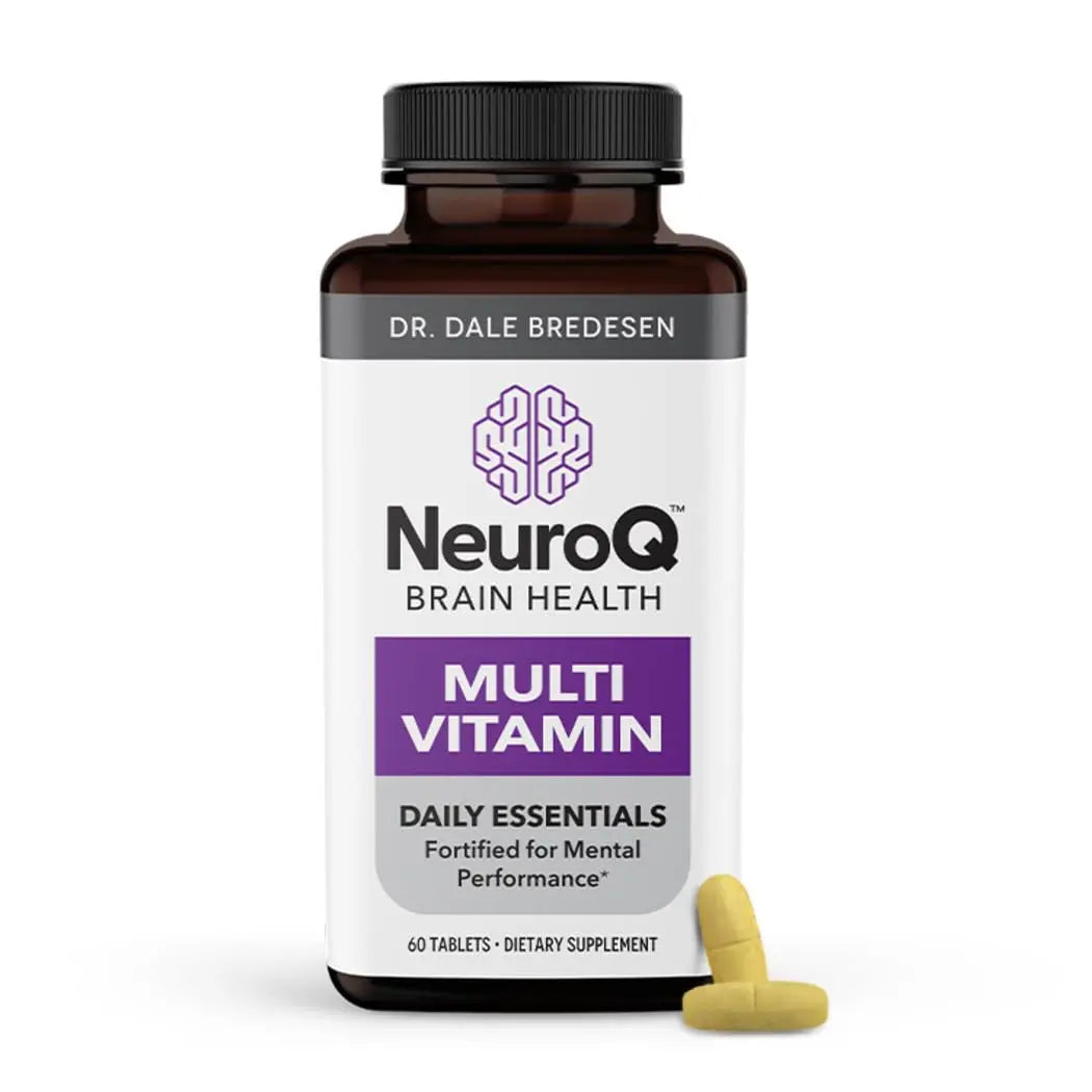 NeuroQ Daily Essentials Multivitamin – High‑Potency Brain & Body Support with Choline 550 mg, PQQ, CoQ10, Alpha Lipoic Acid LifeSeasonsAu supplements