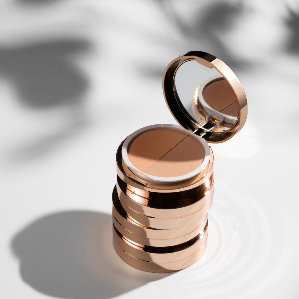 Emani Blush & Bronzer - Natural Mineral Pressed Bronzer for Face - Radiant Skin Blush for Sun Kissed Glow, All Skin Types including Sensitive Skin, Copacabana EmaniAu supplements