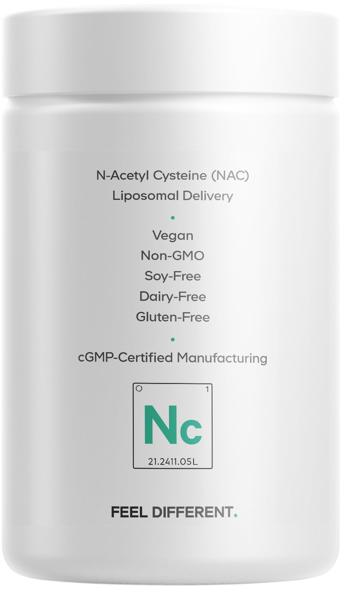 Codeage Liposomal NAC Supplement - N-Acetyl L-Cysteine Amino Acid - 2 Month Supply - Free-Form NAC - Phospholipid Complex - Vegan, Non-GMO, Gluten-Free, Dairy-Free - 120 Capsules CodeageAu supplements