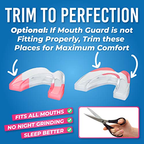 HONEYBULL Mouth Guard for Grinding Teeth [6 Pack] 1 Size for Heavy Grinding | Comfortable HoneyBullAu supplements