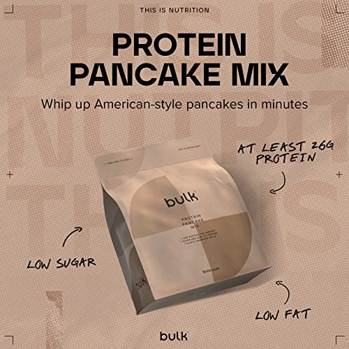 Bulk High Protein Pancake Mix, Butterscotch, 500 g BulkAu supplements