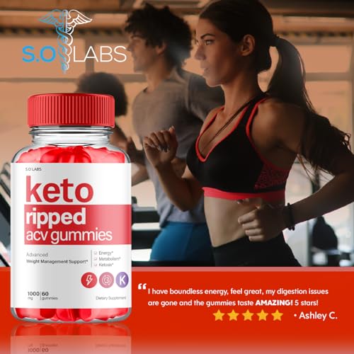 (5 Pack) Keto Ripped ACV Gummies, Keto Ripped ACV Gummies Advanced Weight Loss S.O LabsAu supplements