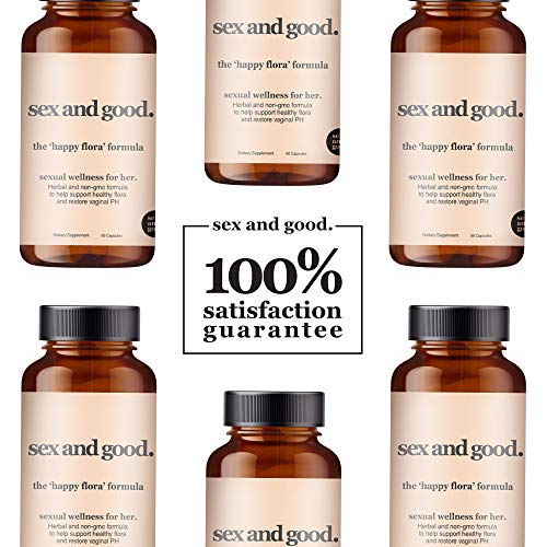 The Happy Flora Formula, Vaginal Health Supplements, Probiotics and Herbal Supplements Sex And GoodAu supplements