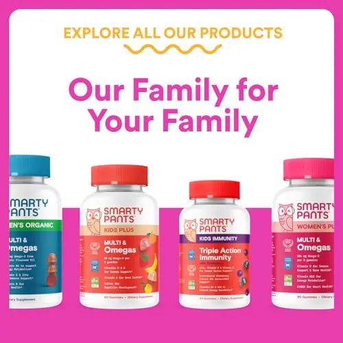 SmartyPants Teen Girl Multivitamin Gummies - Improved Formula: Omega 3 (DHA/EPA), Vitamin C, D3, B12, Vitamin A, K & Zinc SmartyPantsAu supplements
