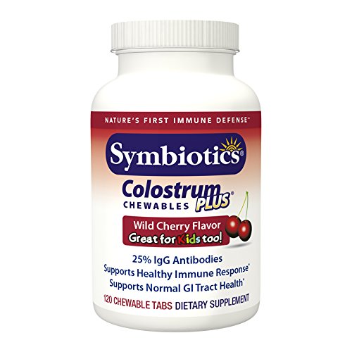 Symbiotics Colostrum 120ct Chewables Plus - Immunity Support for Adult & Kids SymbioticsUS supplements