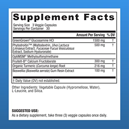 Physician's CHOICE Glucosamine Chondroitin MSM - Phytodroitin Plant-Based Chondroitin Physician's CHOICEUS supplements