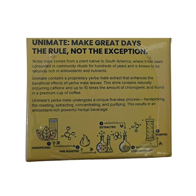 Ourtown Unicity Unimate Green Mate Leaf Powder Extract with Lemon and Ginger Flavor OurtownUS supplements