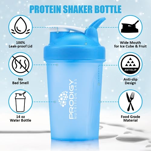 Prodigy Nutrition Labs Premium Shaker Bottle Perfect for Protein Shakes and Pre Workout Prodigy Nutrition LabsAu supplements